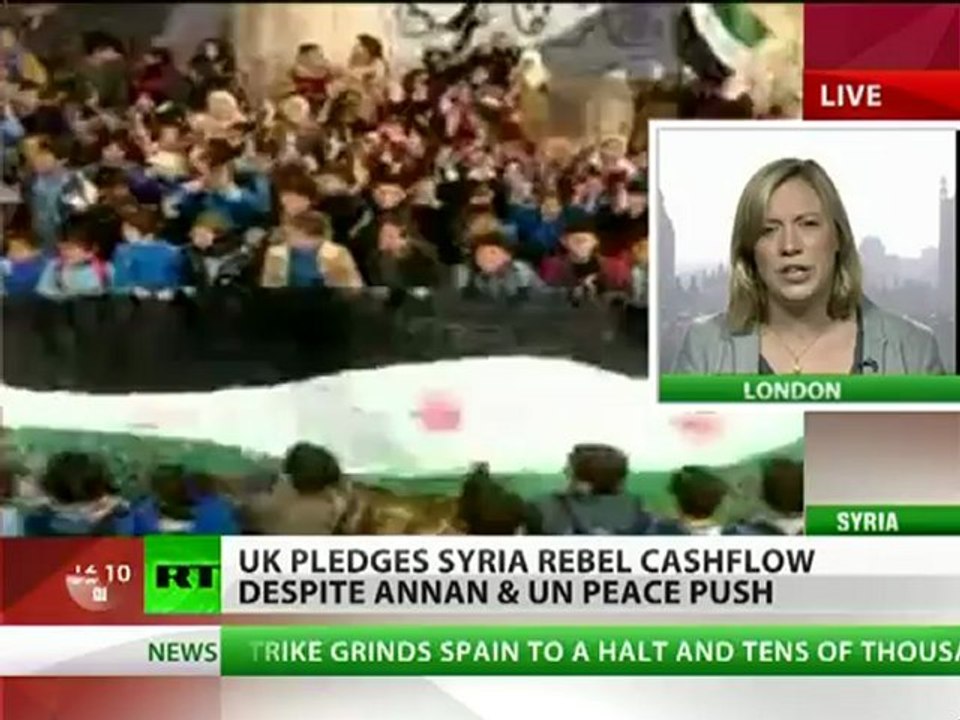 Flashpoint Funding: UK doubles Syria rebel cashflow