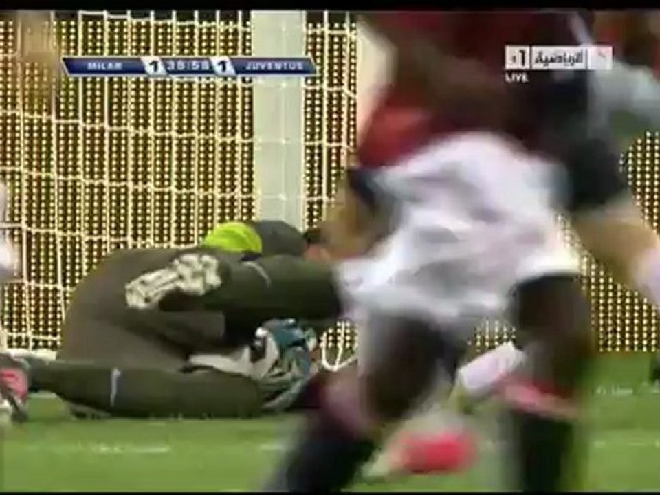Milan 2-3 Juventus Trof Berlusco 2012 (1er MT)