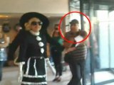 Pop Diva Lady Gaga's Bodyguard Slams A Fan ! - Hollywood Scoop