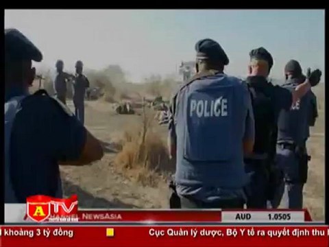 ANTÐ - Nam Phi: Cảnh sát đụng độ thợ mỏ khiến 12 người thiệt mạng