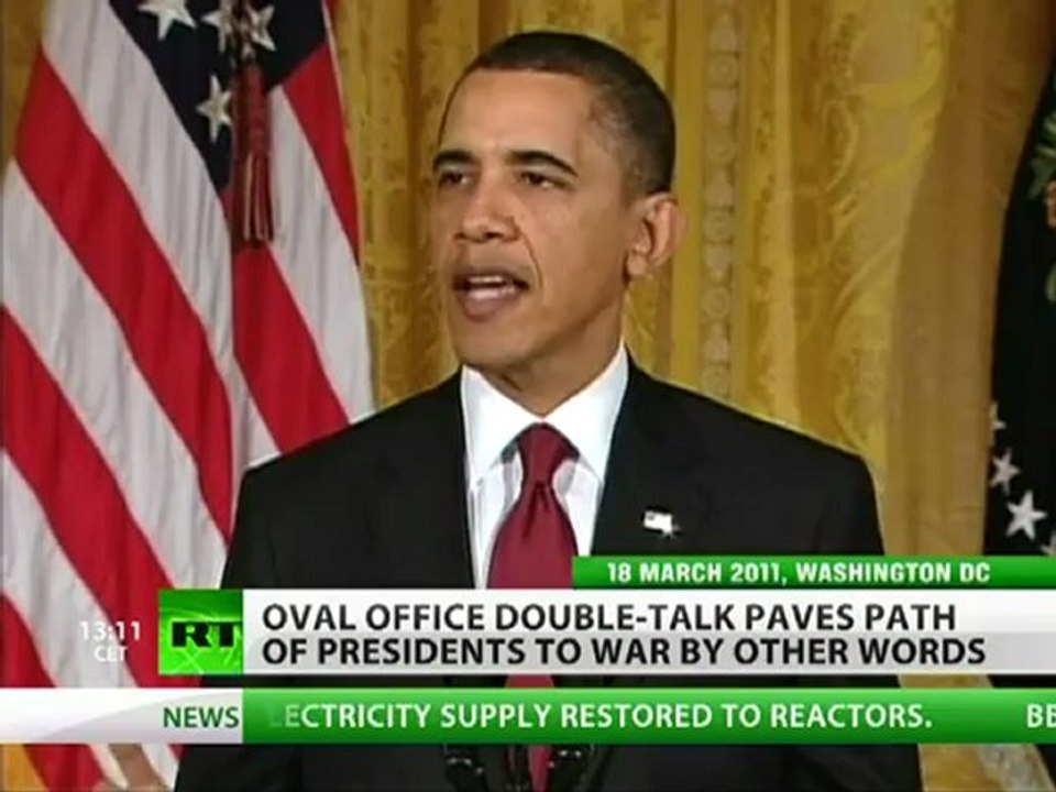 Libya, Serbia, Iraq... Libya: Become US President, Declare War!