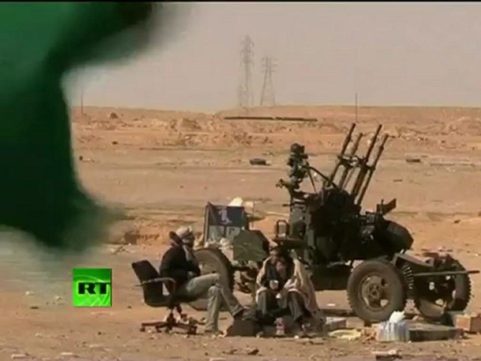 Libya War Zone: Video of gunfights, shelling by Gaddafi forces