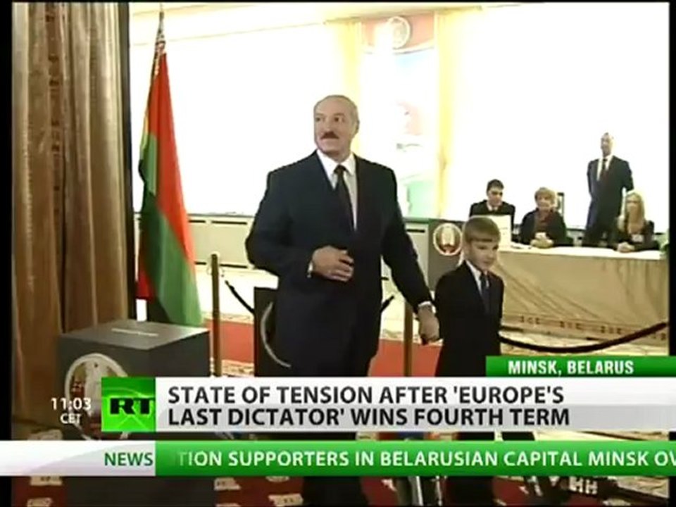 Europe's last dictator? 'Rigged vote' brings thousands to streets of Belarus capital Minsk