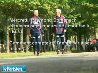 L'annonce des sept exclus de l'Euro, "comme un accident" pour Domenech
