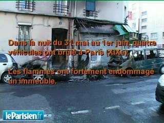 Incendie dans le 19e arrondissement