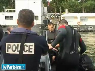 Baignade interdite avec la police fluviale