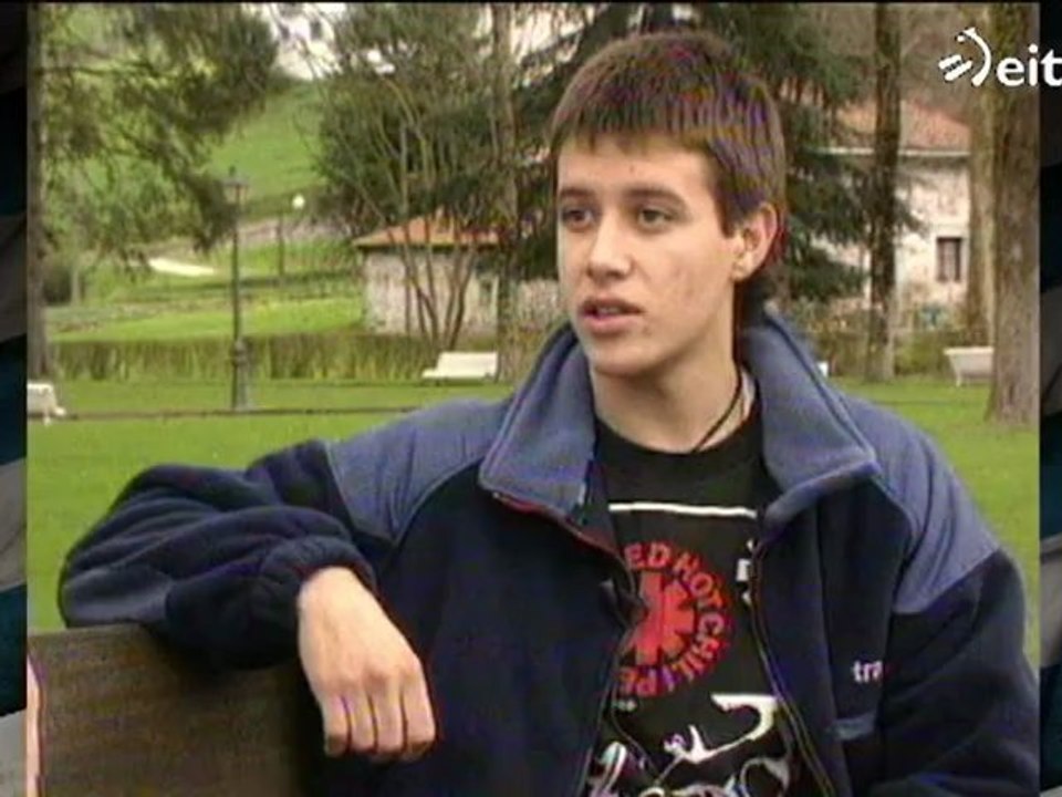 Mikel Aranburu 16 urterekin