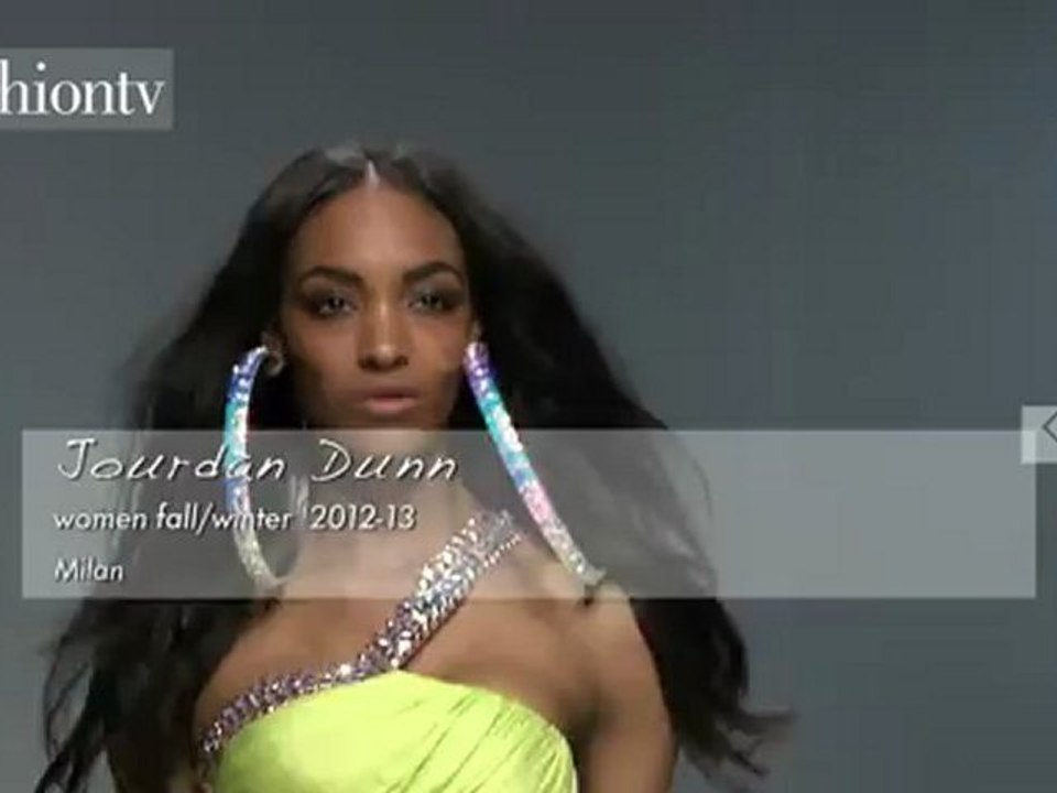 Jourdan Dunn & Jasmine Tookes at Fall 2012 FW | FashionTV