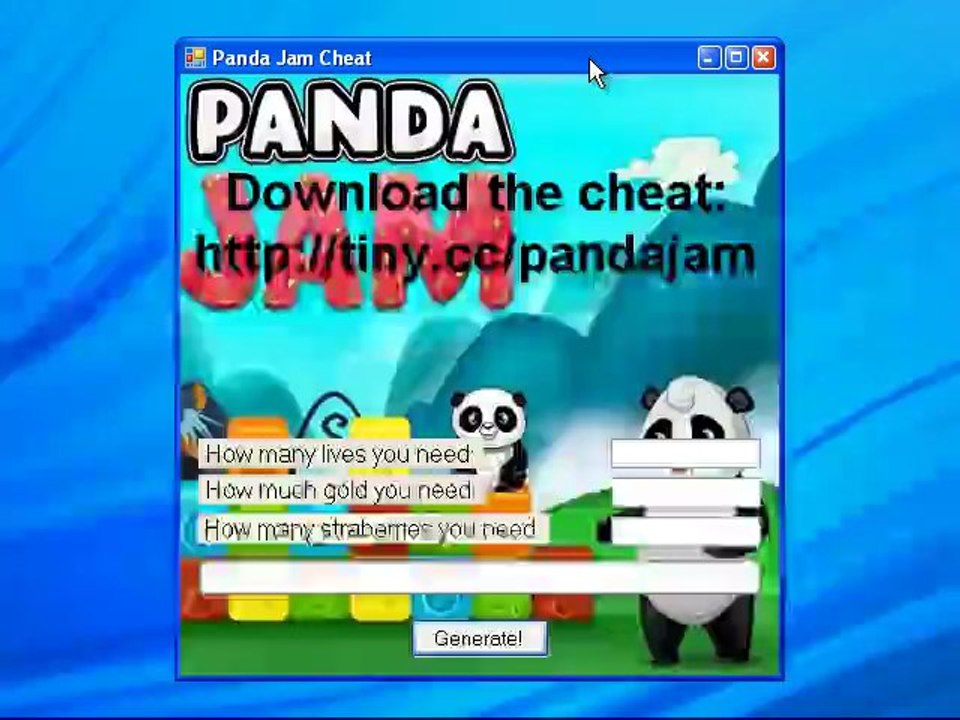 Panda Jam CHEAT / Hack