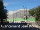 18/8/2012 avancement des travaux du stade Jean Bouin