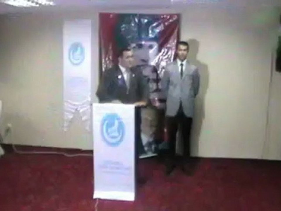 Ülkü Ocakları İl Başkanı 2.Bölge İftar Yemeği Konuşması