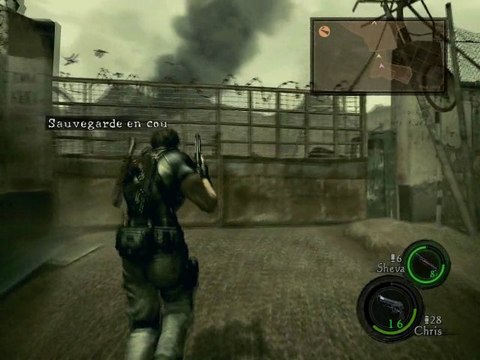 Let's play resident evil 5-coopération-chapitre 2-1 [PC]