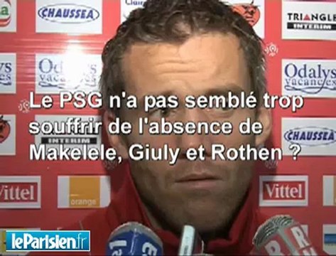 PSG. Landreau: « On fait avec les moyens qu'on a »