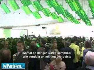 Sarkozy au Mondial de l'auto: une visite sous contrôle