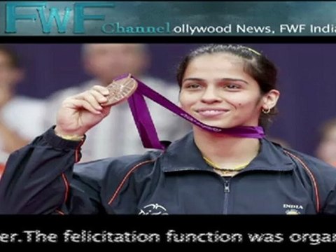 Saina Nehwal receives BMW car from Sachin Tendulkar