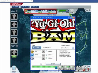 Yu-Gi-Oh! BAM FACEBOOK HACK