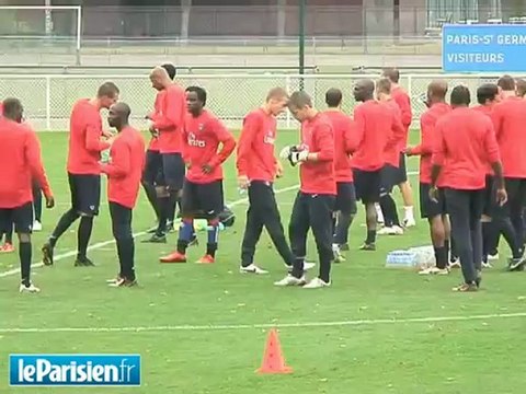 Ambiance apaisée au Camp des Loges