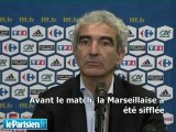 Marseillaise sifflée : Domenech «reste sourd»