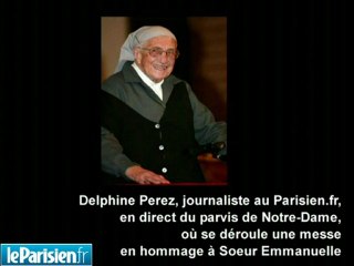 AUDIO : en direct de Notre-Dame, l'hommage à Soeur Emmanuelle