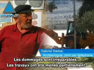 archéologie sur le mont du Temple