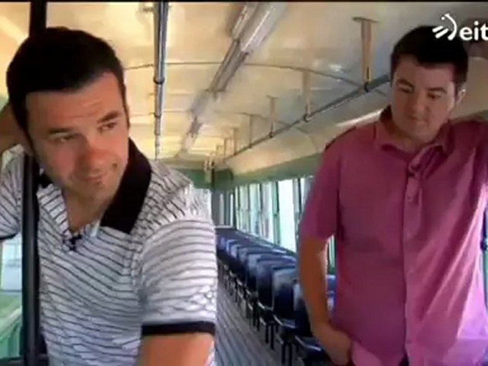 Nos vamos de paseo en tren por Azpeitia con Andoni Aguirregomezkorta