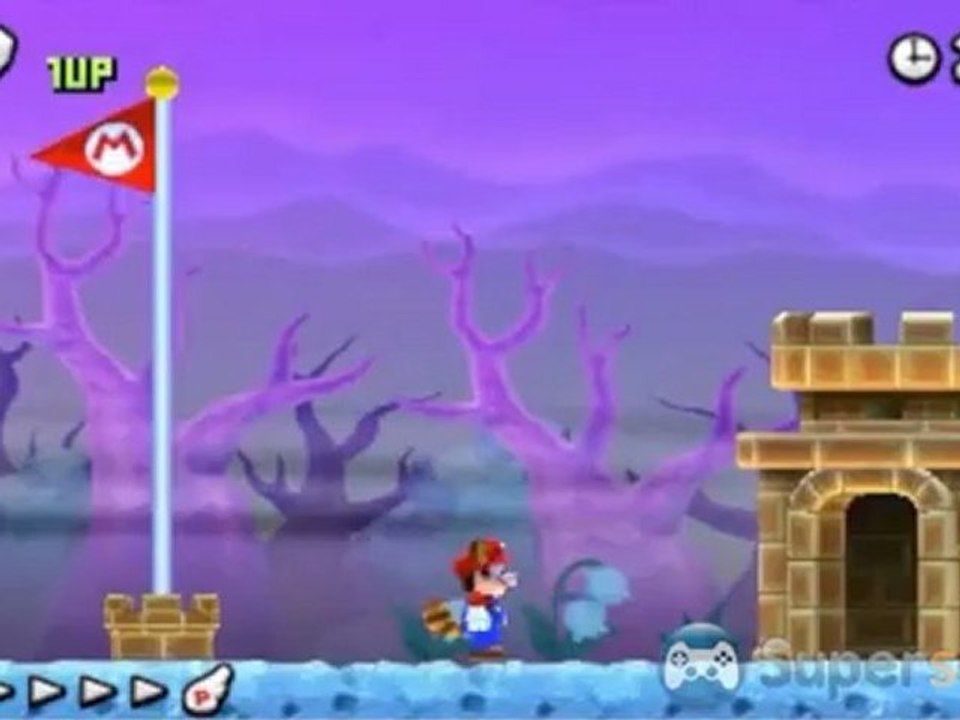 New Super Mario Bros. 2 - Solution et pièces étoiles de la Maison Hantée du Monde  4 - Vidéo Dailymotion