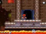 New Super Mario Bros. 2 - Solution et pièces étoiles du Château du Monde 2