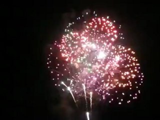 Feux d'artifice de nice aout 2012