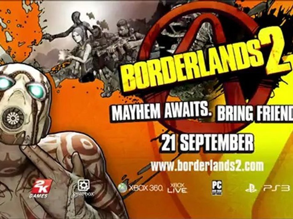 Borderlands 2 - Trailer Come and Get Me