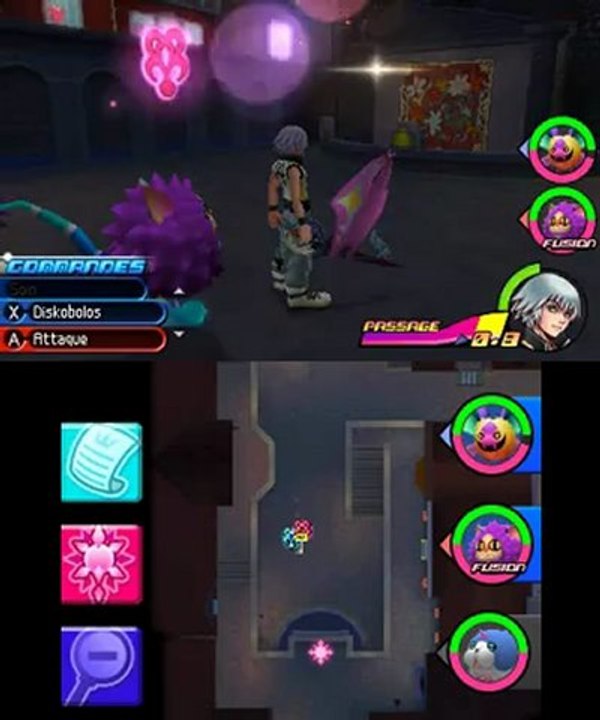 Kingdom Hearts 3D : Trésors du 2ème quartier de Traverse avec Rikku