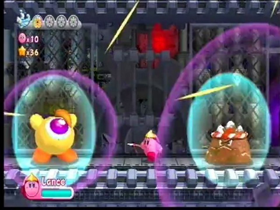 Kirby’s Adventure Wii - Boss : Roi Doo et Grabuge 6-3