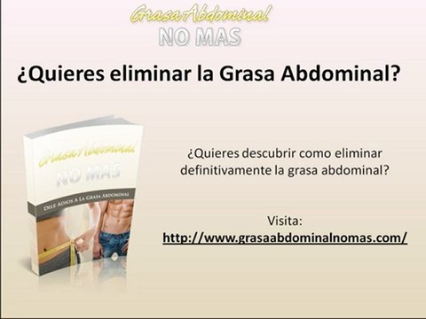 La Forma Más Efectiva de Quemar la Grasa Abdominal Y Así Tener Un Abdomen Envidiable!