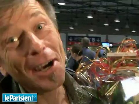 A Roissy avec les Français rapatriés de Bangkok