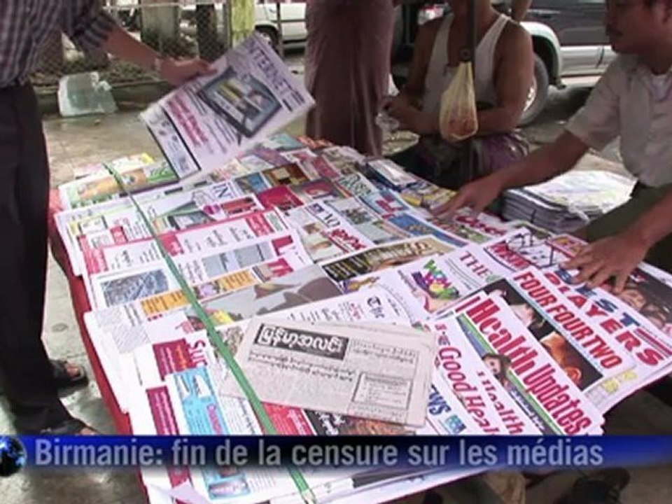 La Birmanie décrète l'abolition de la censure sur les médias