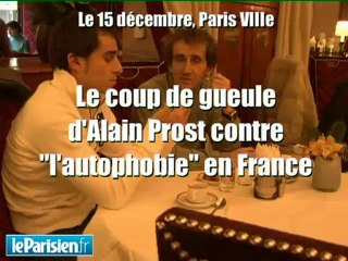 Le coup de gueule d'Alain Prost