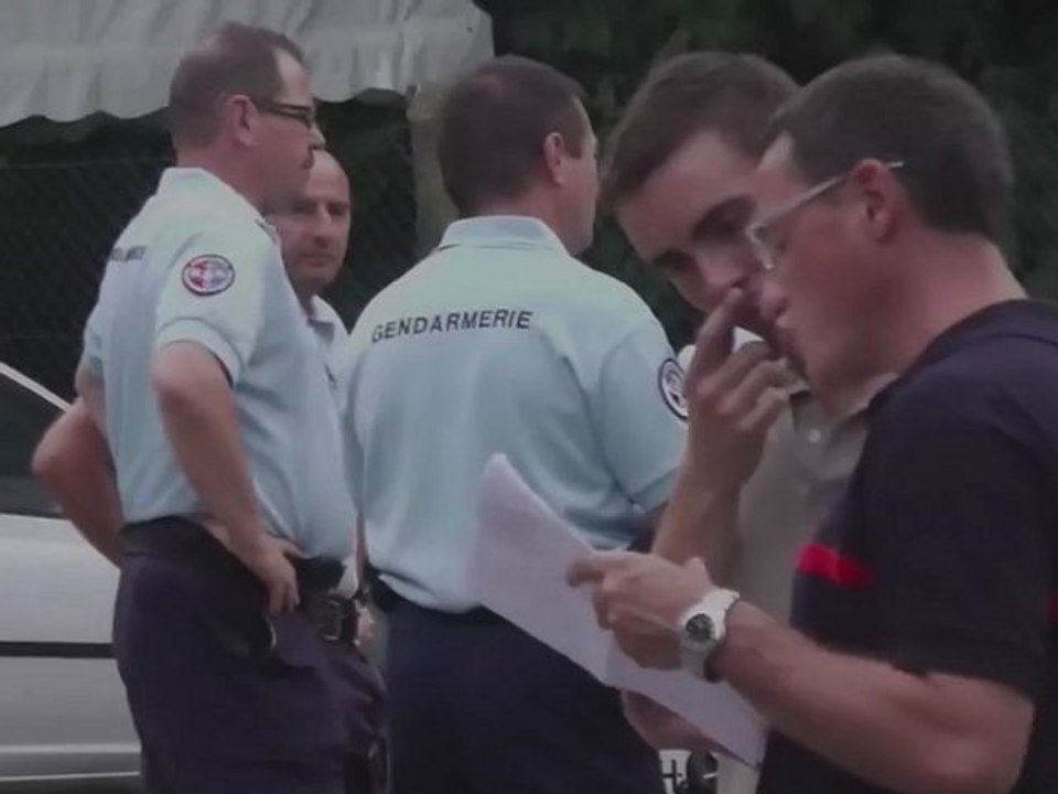 Un éclair frappe au parc Chloro Fil d'Argelès-Gazost
