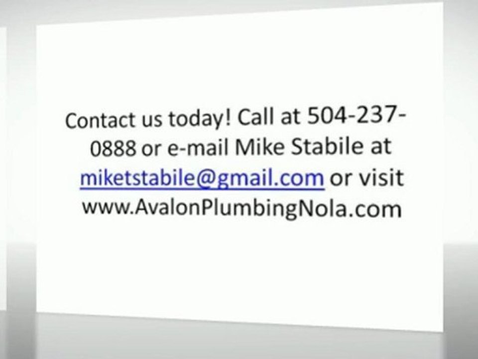 Plumber New Orleans | 5042370888 | Tankless Water Heaters New Orleans Avalon