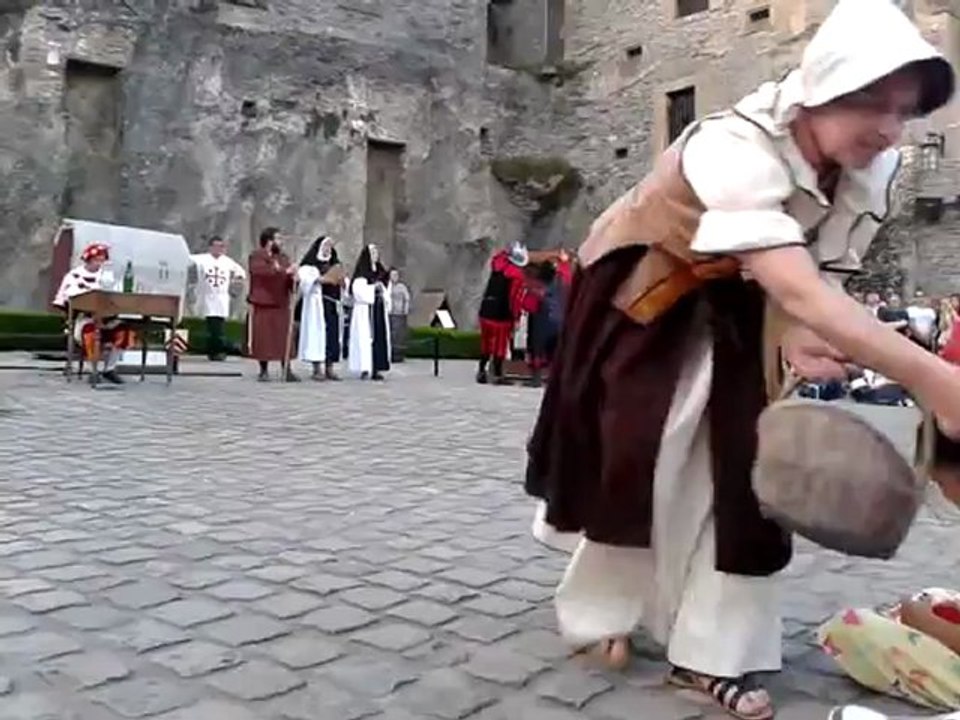 Spectacle médiéval - Château de Bouillon - Belgique - samedi 11 août 2012