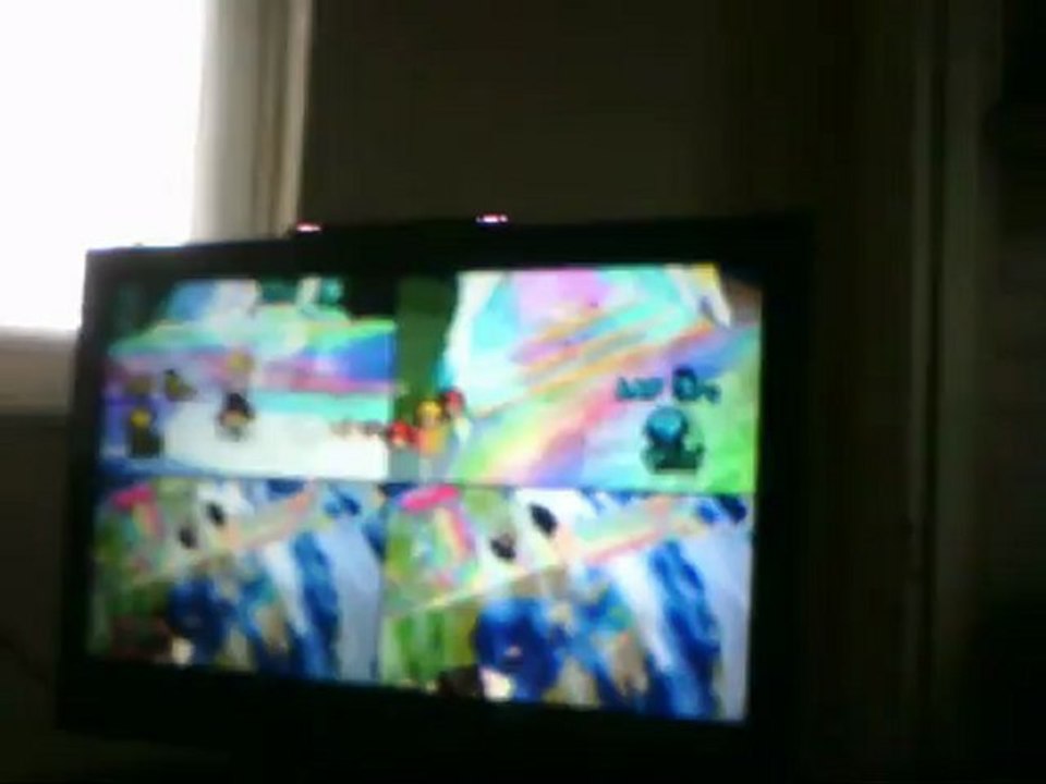 Mario kart Wii With Friends Rainbow Road