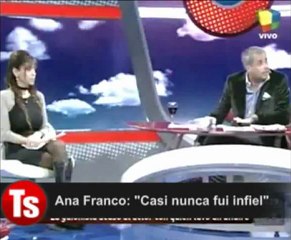 ANA FRANCO EN INTRUSOS "NO SÉ NO RECUERDO"
