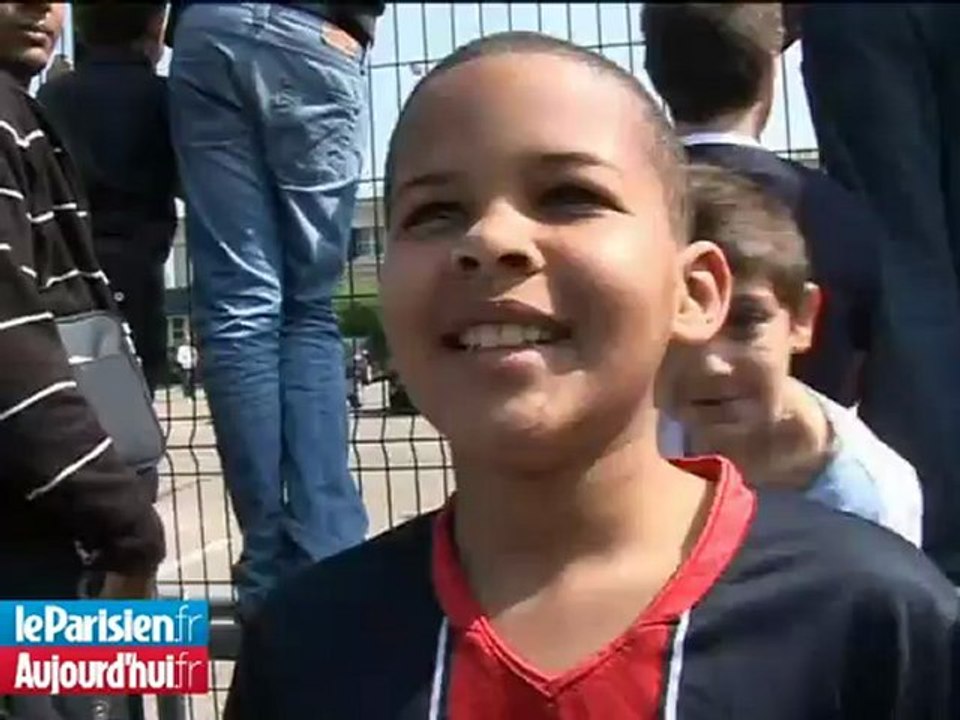 PSG : les enfants prennent d'assaut le camp des Loges