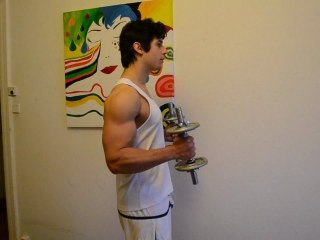 Musculation maison: Flexion Biceps Prise Marteau