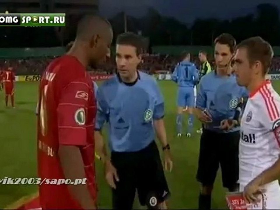 REGENSBURG 0-4 BAYERN Munchen Full highlights/omgsport.ru/20.08.2012