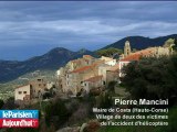 Crash d'hélicoptère en Corse : le maire met en cause «le désert médical»