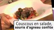 Repas Divin 07a - Couscous en salade, souris d'agneau confite