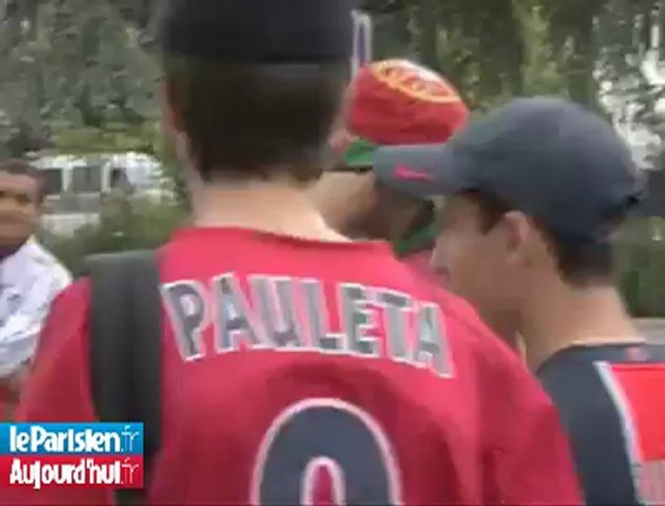 Les supporters du PSG nostalgiques de Pauleta