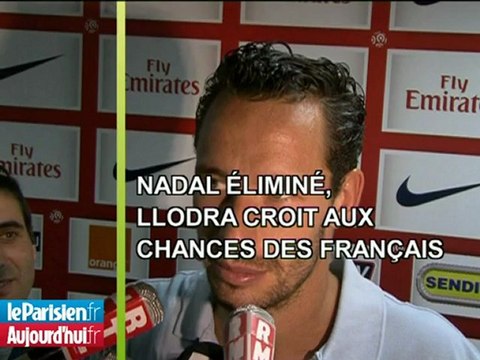 L'élimination de Nadal, « une grosse surprise » pour Llodra