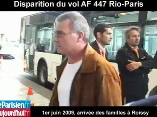 Disparition de l'Airbus : l'arrivée des familles à Roissy