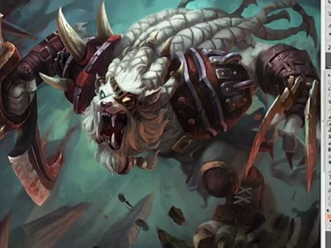 Rengar focus artistique - League of Legends