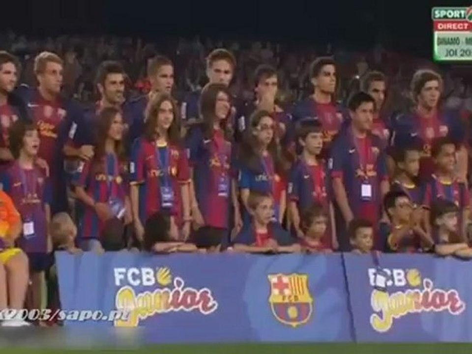 BARCELONA 0-1 SAMPDORIA Full highlights/20.08.2012